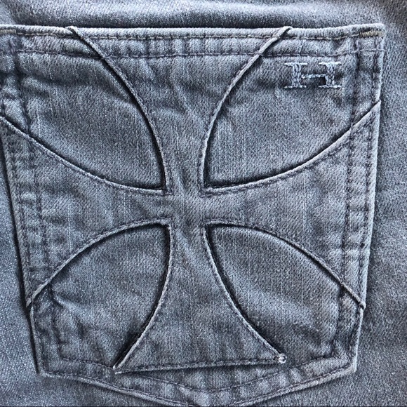 NWOT Habitual Jeans Women’s Grey Jeans Size 26 - Picture 5 of 6